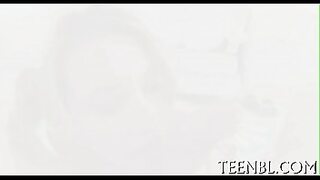 flat chested milf creampie xvideo